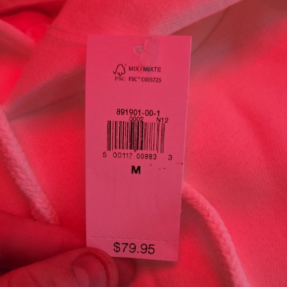 GAP Cream Hoodie with Pink Lettering - Picture 4 of 8